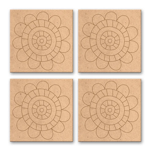 iCraft Doodling Tiles-3"x 3"-WE 793