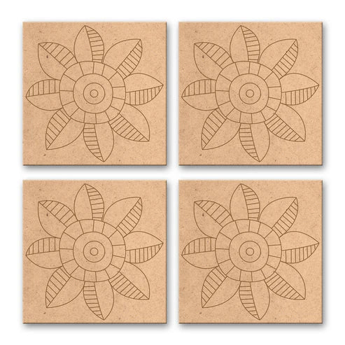 iCraft Doodling Tiles-3"x 3"-WE 795