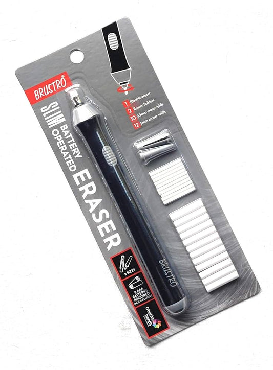 BRUSTRO SLIM BATTERY OPERATED ERASER