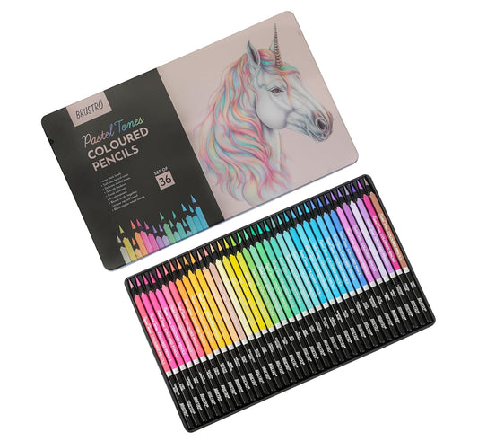 Brustro Colored Pastel Pencil Set of 36