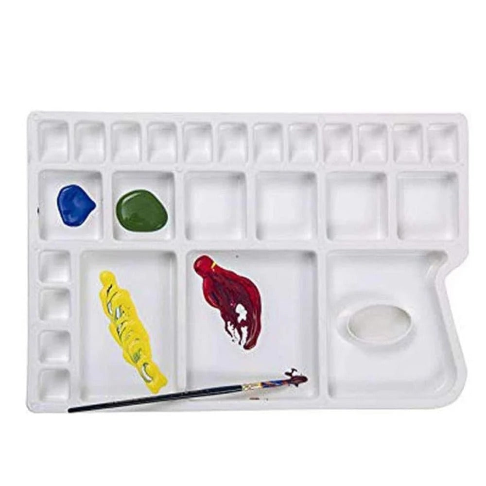 Isomars Artist Colour Palette, 25 Wells, Large Paint Mixing Tray CM15