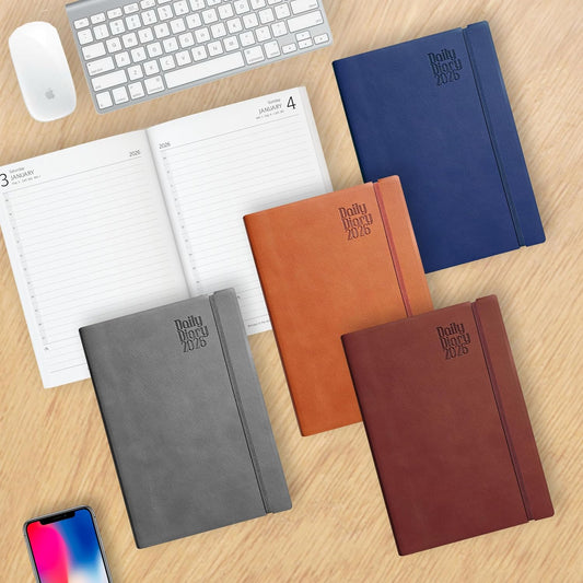 ANUPAM 2026 DIARY 604 A5 FLXY BROWN