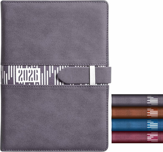 ANUPAM 2026 DIARY 807 B5 SLIDE GREY