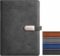 ANUPAM 2026 DIARY 811 B5 CREST BLACK