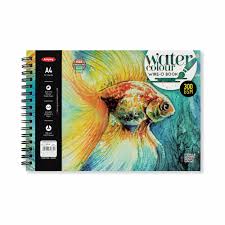 ANUPAM WATER COLOR WIRE-O BOOK 300GSM A4 12SHEET