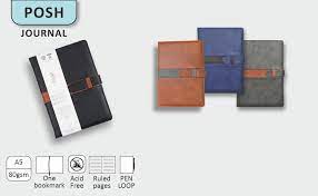 AP ANUPAM POSH NOTEBOOK DIARY A5 192PG ( RANDOM COLOR )