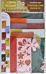 AP B CREATIVE CRAFT A4 HANDMADE PAPER & EMBELLISHMENT KIT