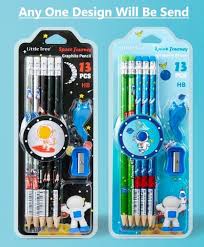 AP BR SPACE JOURNEY PENCIL SET OF 13