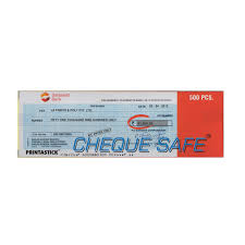 AP CHEQUE SAFE STICKERS 500PCS