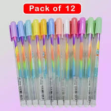 AP COLORFUL RAINBOW PEN SET OF 12