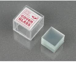 AP DESCO MICROSCOPIC COVER GLASS SET OF 2