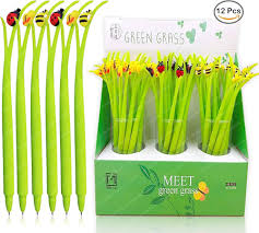 AP FANCY MEET GREEN GRASS SILICON GEL PEN Z-20024-48