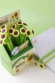 AP FANCY SUNFLOWER SILICON GEL PEN KK-7761