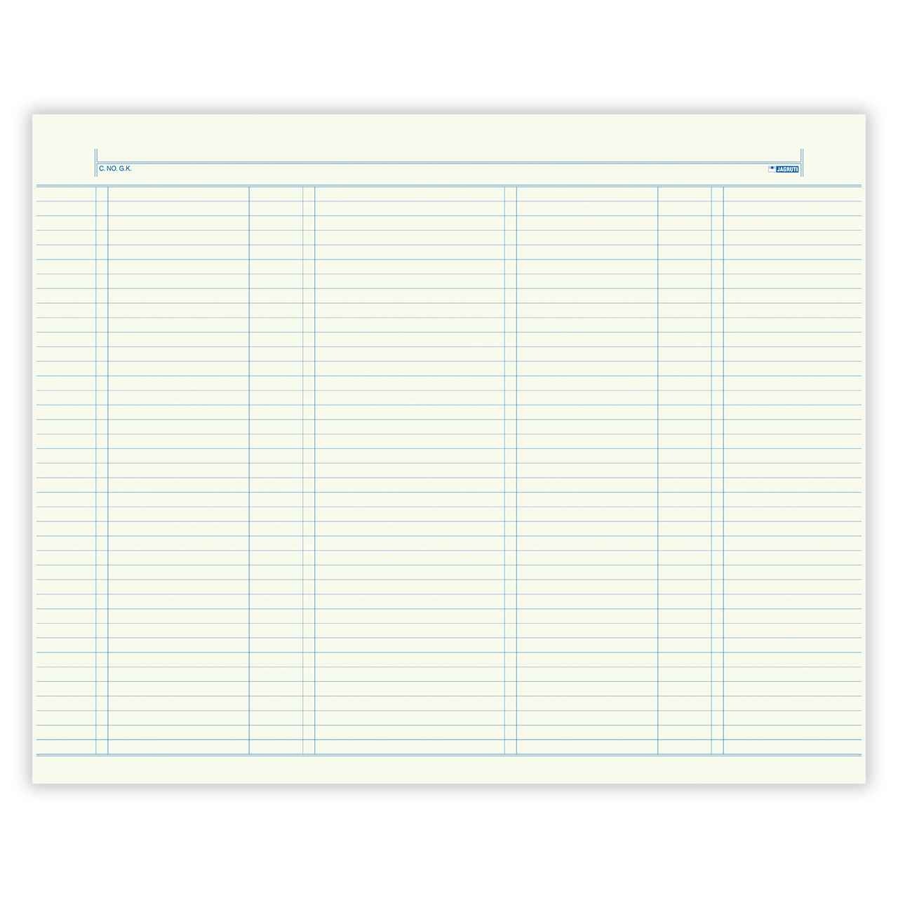 AP INDEX KHATAWAHI  LETTER SIZE LEDGER PAPER CANVAS BINDING 100 PAGE