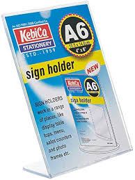 AP KEBICA SIGN HOLDER A6 4"*6"