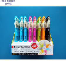 AP MECHANICAL PENCIL 0.7 MP-507 360 ERASER 48 PCS