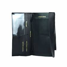 ARTPARK LEATHER CHEQUE BOOK HOLDER