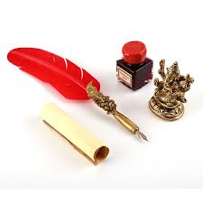 ARTPARK RUBINATO FOUNTAIN PEN GANESHA - RED WP11881