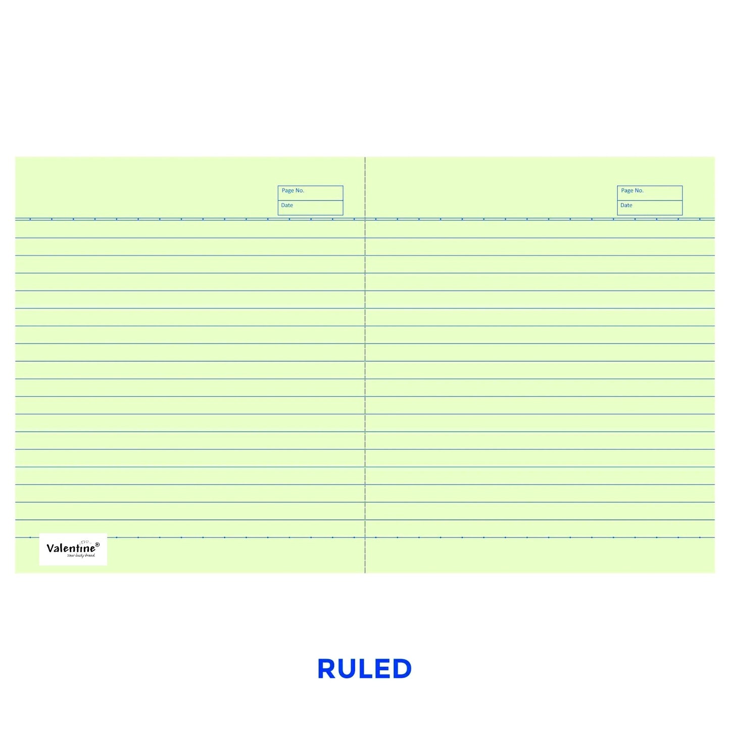 AP RULED LETTER SIZE LEDGER PAPER CANVAS BINDING