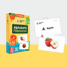 AP SPARTAN KIDS ALPHABETS 27 FLASH CARD