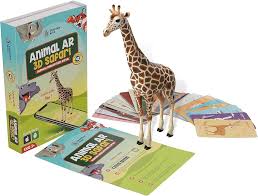 AP SPARTAN KIDS ANIMAL AR 3D SAFARI 42 FLASH CARD