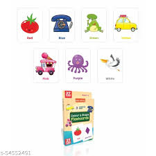 AP SPARTAN KIDS COLOR & SHAPE 27 FLASH CARD