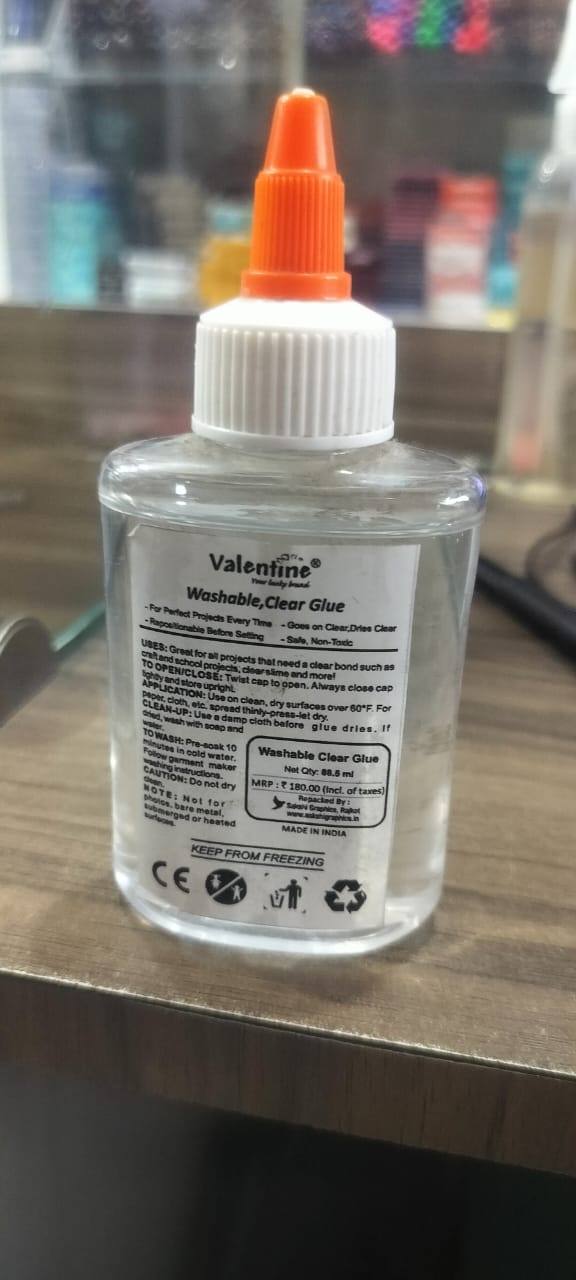 AP VALENTINE WASHABLE CLEAR GLUE 88.5 ML