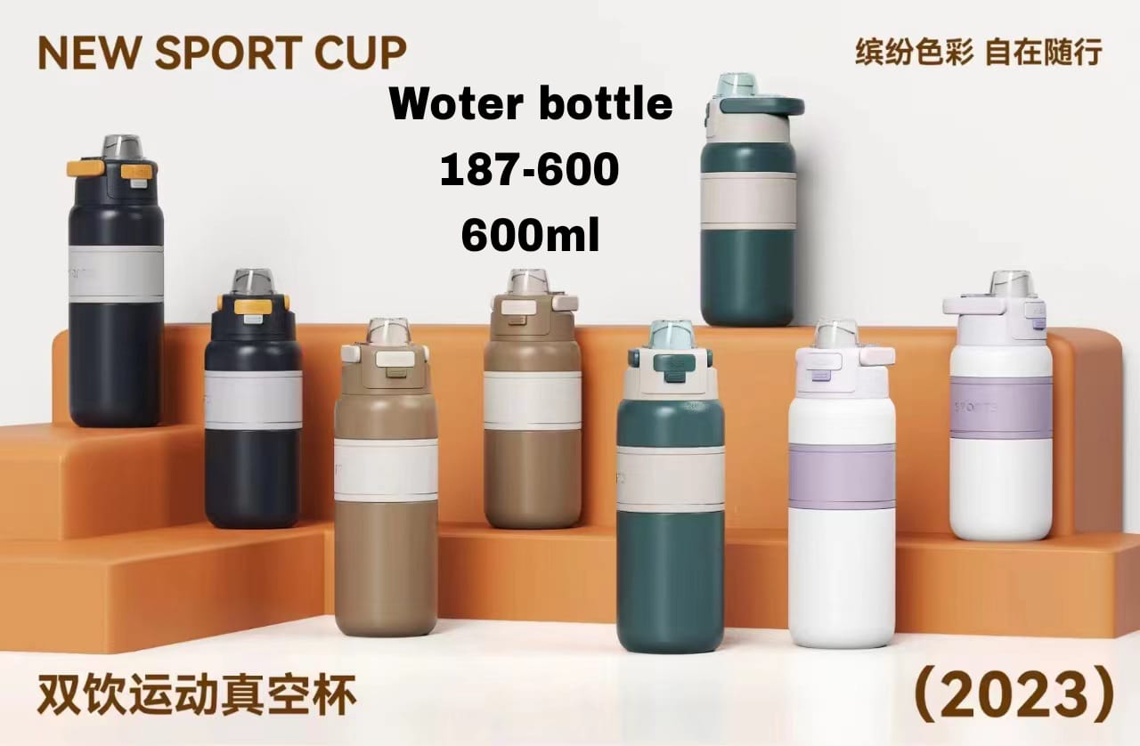 AP WATER BOTTAL MC-187 600ML ( RANDOM COLOR )