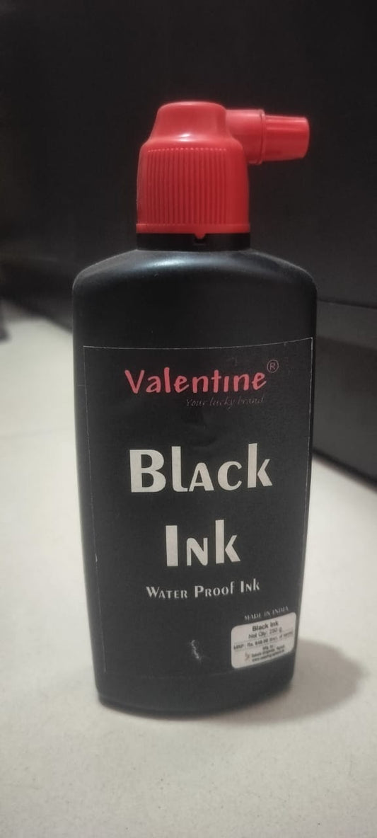 AP WATER PROOF BLACK INK 250GM