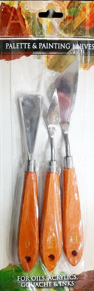 AP  PAINTING KNIVES SET OF 3