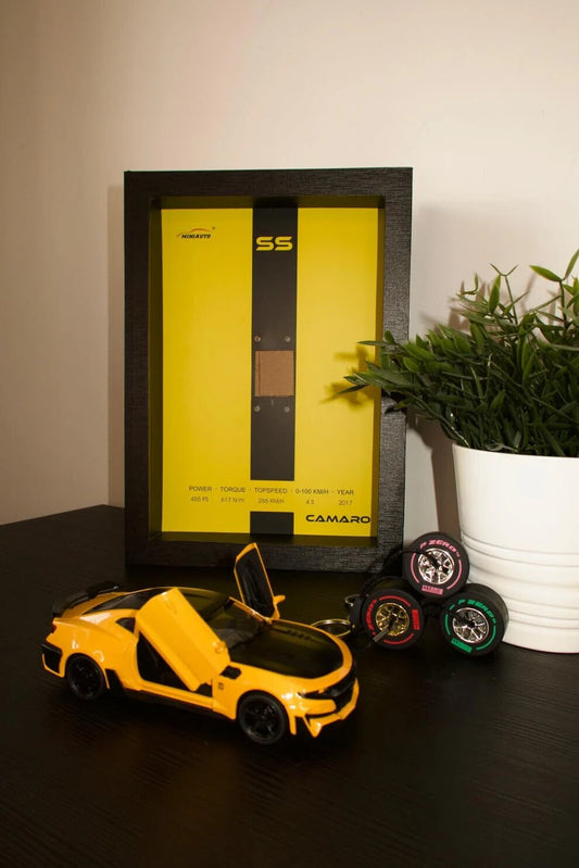 ARTPARK 3D FRAME CAR YELLOW