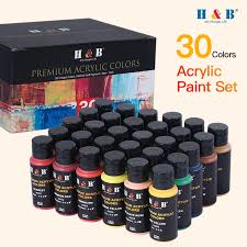 ARTPARK ACRYLIC PAINT SET 60ml - 30 COLORS