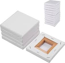 ARTPARK CANVAS BOARD STRECHED 10*10 SET OF 6