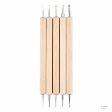 ARTPARK EMBOSS WOOD TOOLS SET OF 5- 2 SIDE