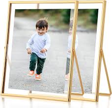 ARTPARK FLOATING GLASS FRAME WITH HANGING CHAIN 8X10