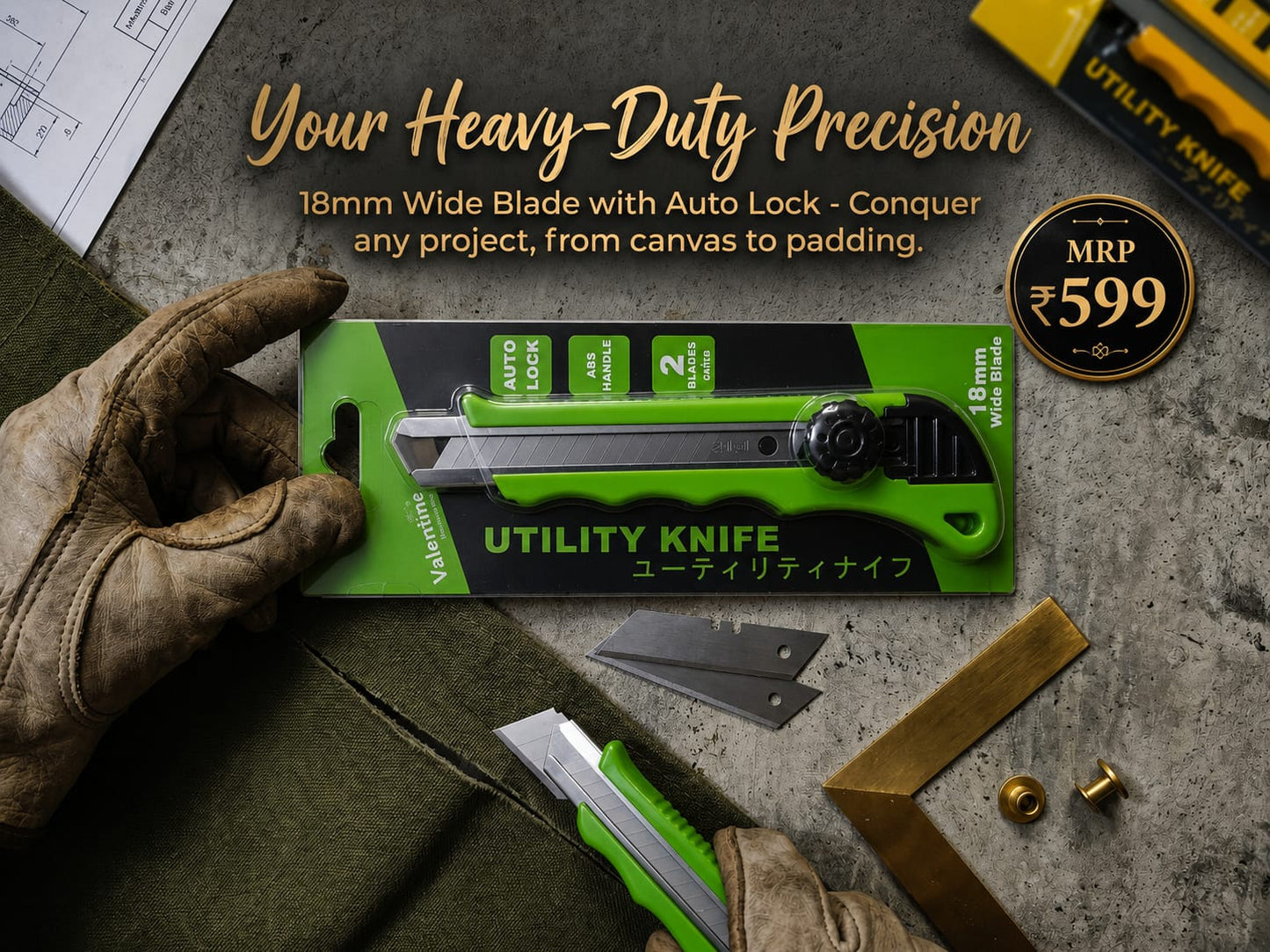 ARTPARK HEAVY DUTY CUTTER WITH EXTRA BLADE