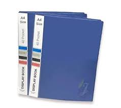 ARTPARK MAX 40 POCKET DISPLAY BOOK 1213 A4 ( RANDOM COLOR )