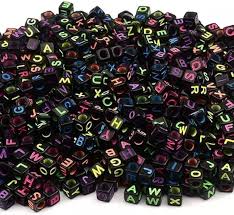 ARTPARK PVC BEADS SQ ALPHABET