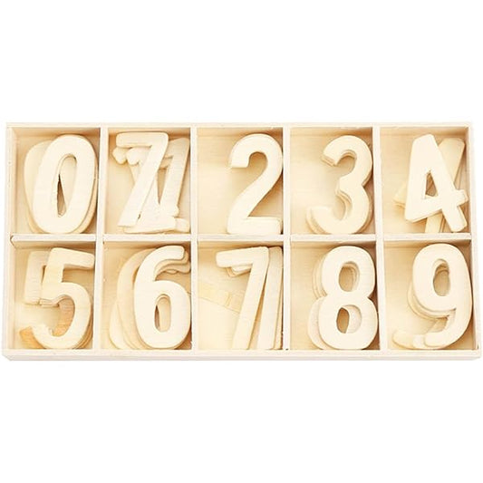 ARTPARK WOODEN NUMBERS 0TO9 SET