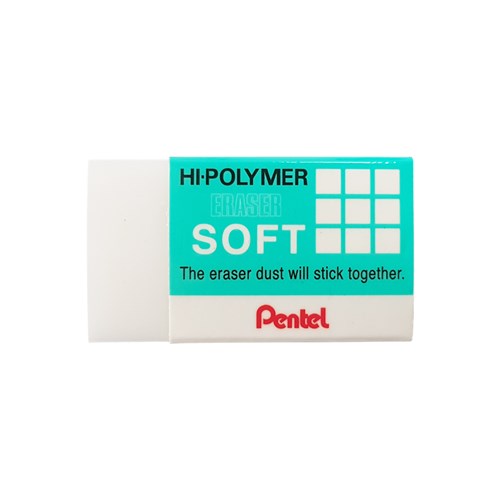 Pentel Hi-Polymer Eraser Soft Small