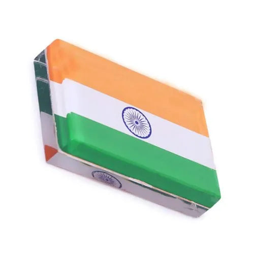 Kebica Indian Flag Paper Weight