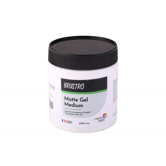 BRUSTRO MATTE GEL MEDIUM 237ML