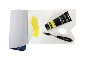 BRUSTRO ACRYLIC TUBE 120ml LEMON YELLOW