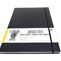 BRUSTRO ARTISTS SKETCH BOOK 110 GSM 160 PAGES A3