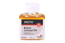 BRUSTRO BOILED LINSEED OIL 100ML