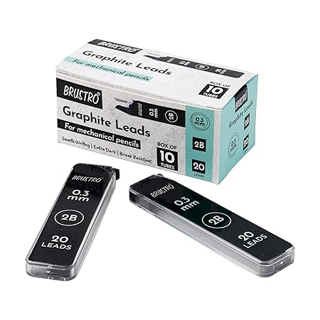 BRUSTRO GRAPHITE LEAD 0.3 2B