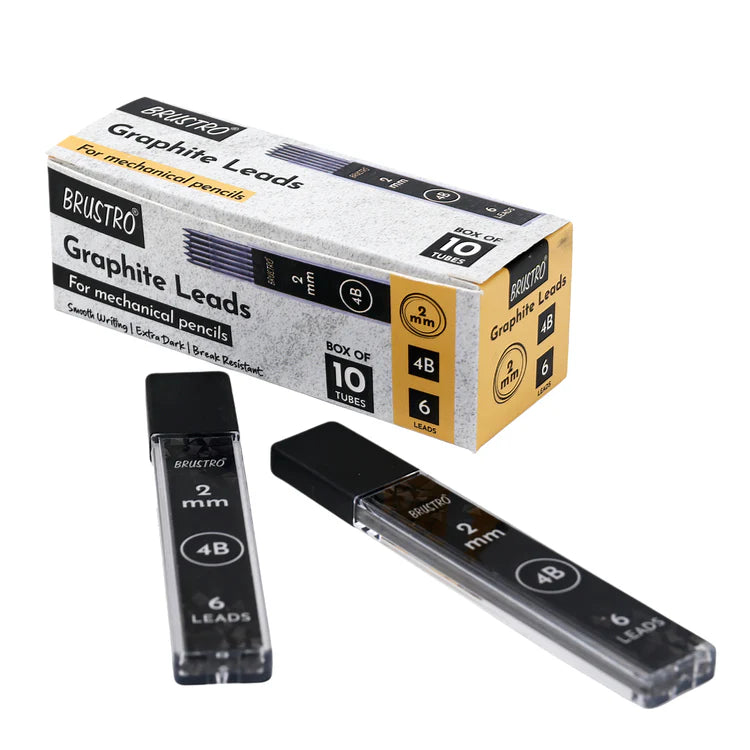 BRUSTRO GRAPHITE LEAD 2.0 MM 4B