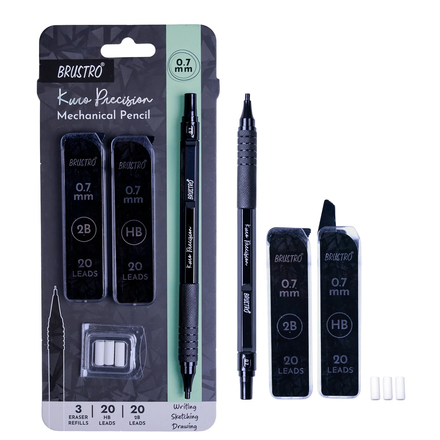 BRUSTRO KURO MECHANICAL PENCIL 0.7