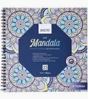 BRUSTRO MANDALA  COLOURING BOOK 2.0
