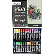 BRUSTRO OIL PASTELS SET OF 24